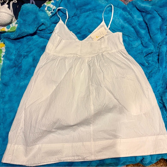 A New Day White Textured Sleeveless Dress – Size M – NWT - Picture 4 of 5